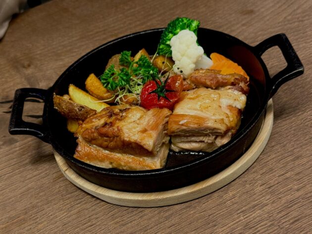 Geschmortes Kalbsfleisch